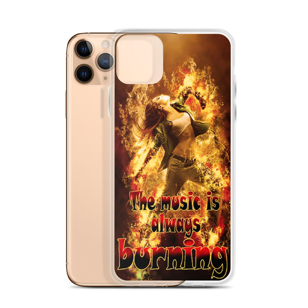 iPhone Case Music Burning