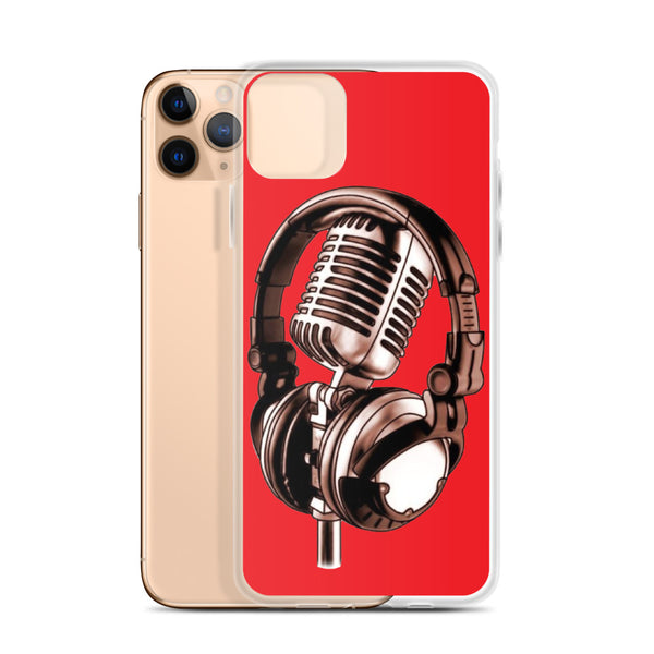 iPhone Case Music Red