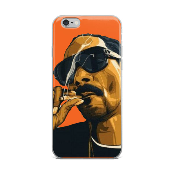 iPhone Case Snoop Dogg Smoke Orange