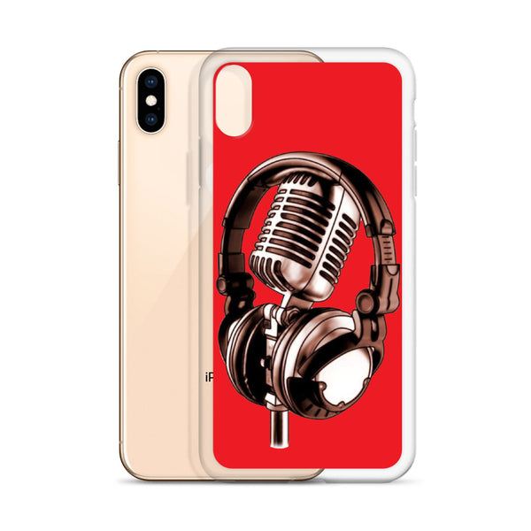 iPhone Case Music Red