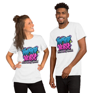 PREMIUM SHORT-SLEEVE UNISEX T-SHIRT HIP HOP NURSE 1