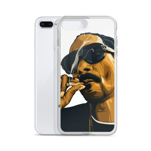 iPhone Case Snoop Dogg Smoke White