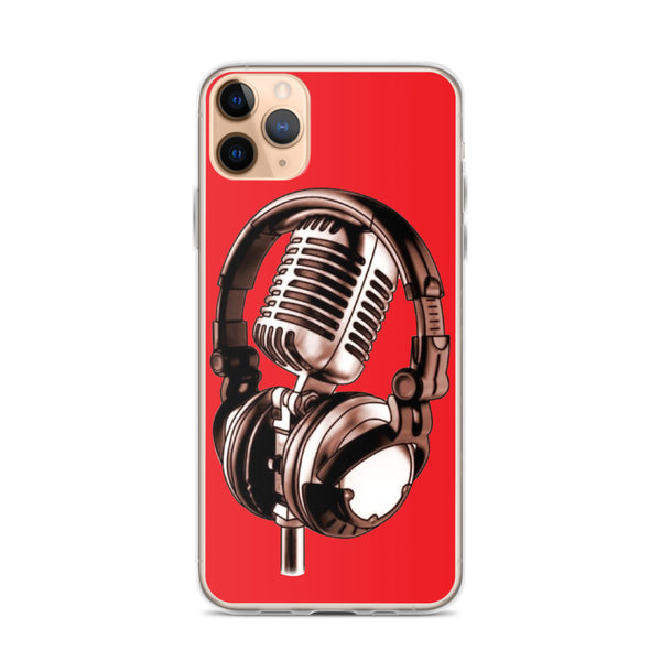 iPhone Case Music Red