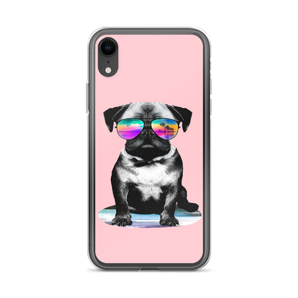 iPhone Case Cool Dog Pink