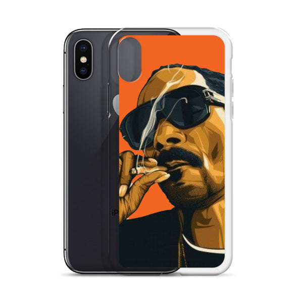 iPhone Case Snoop Dogg Smoke Orange