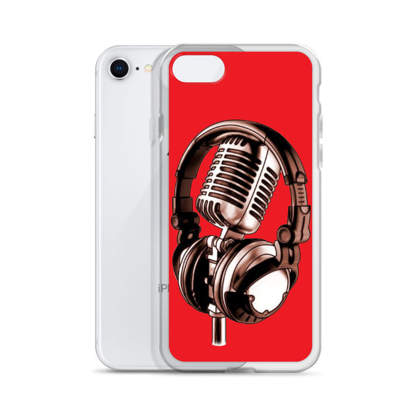 iPhone Case Music Red