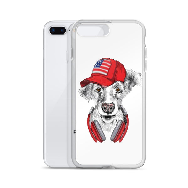 iPhone Case DJ Dog White