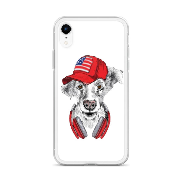 iPhone Case DJ Dog White