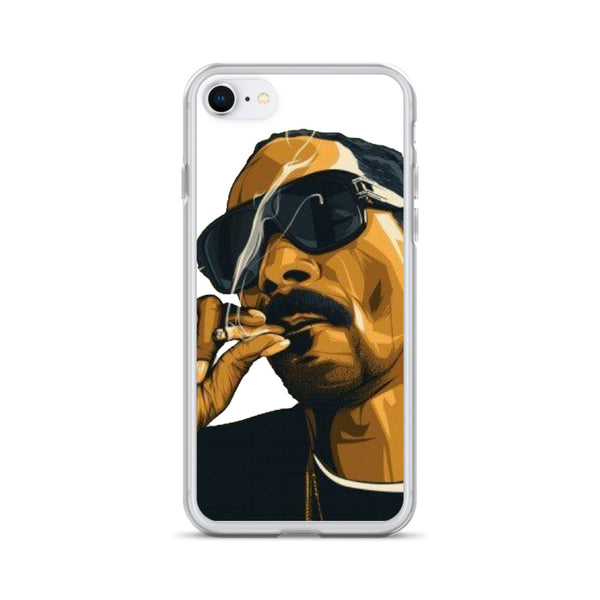 iPhone Case Snoop Dogg Smoke White