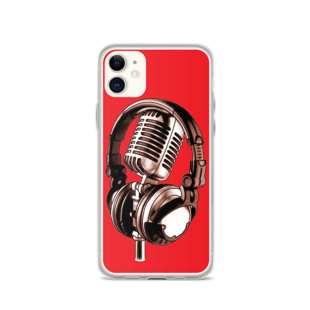 iPhone Case Music Red