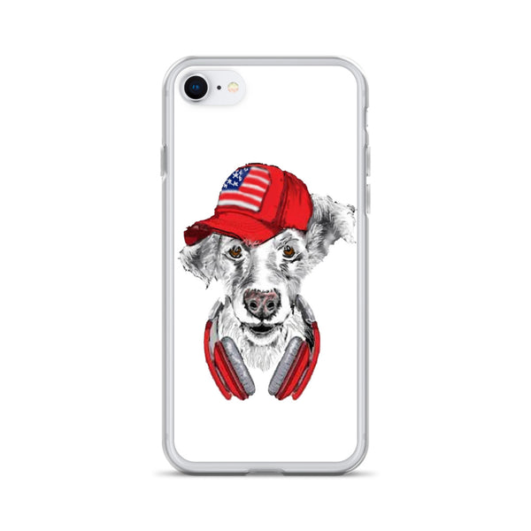 iPhone Case DJ Dog White