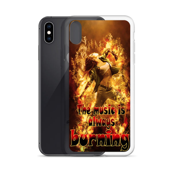 iPhone Case Music Burning