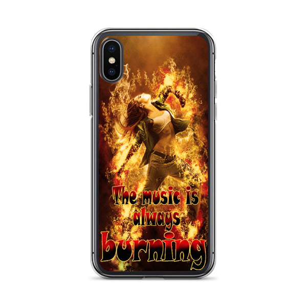 iPhone Case Music Burning