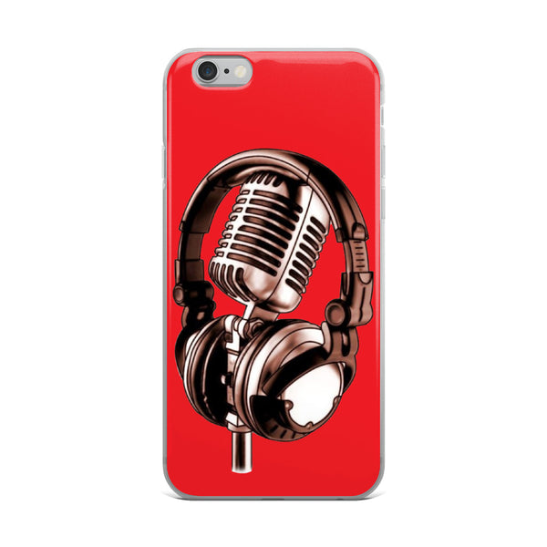 iPhone Case Music Red