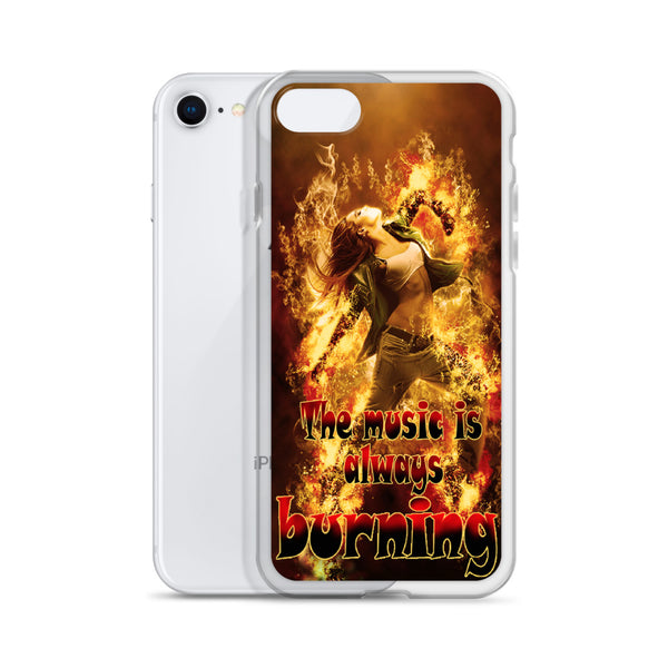 iPhone Case Music Burning