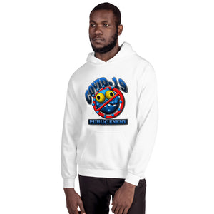 UNISEX HOODIES COVID 19 PUBLIC ENEMY