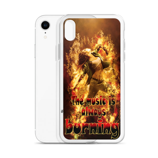 iPhone Case Music Burning