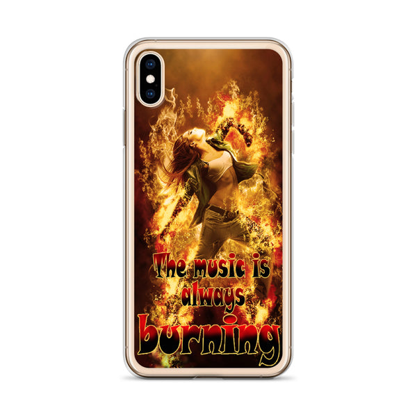 iPhone Case Music Burning