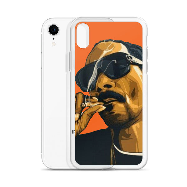 iPhone Case Snoop Dogg Smoke Orange