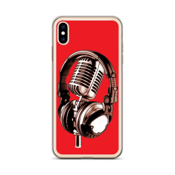 iPhone Case Music Red