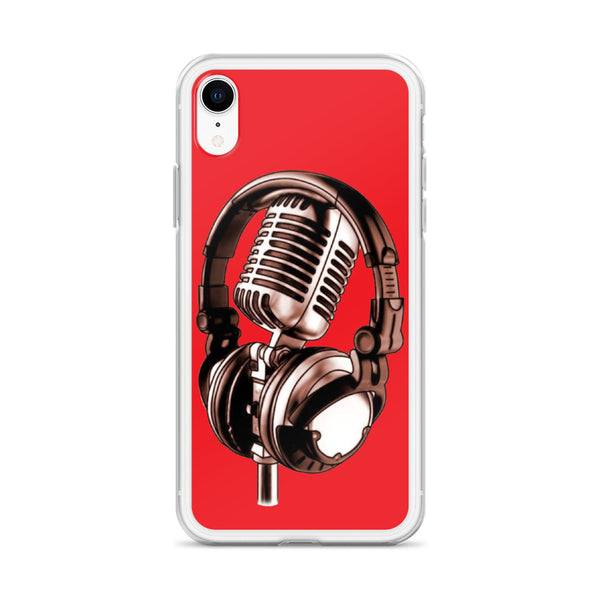 iPhone Case Music Red