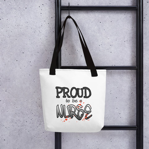 Proud to be Nurse Tote bag