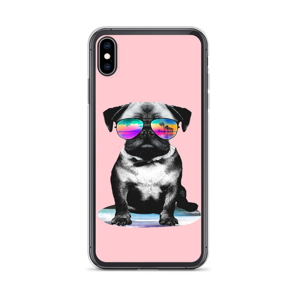 iPhone Case Cool Dog Pink