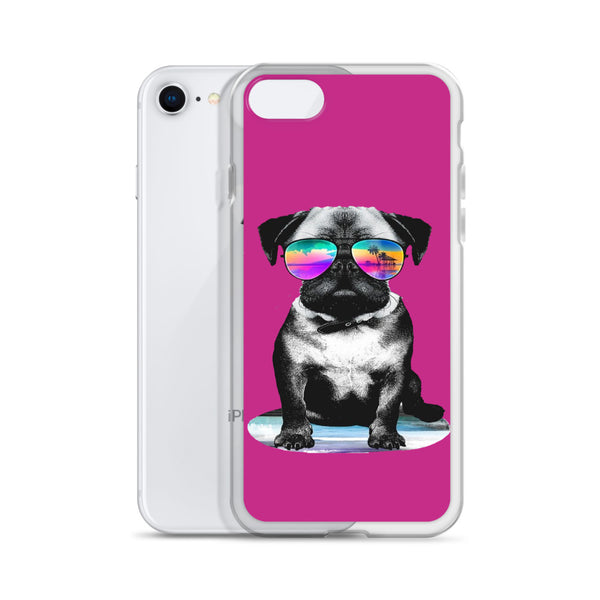 iPhone Case Cool Dog  Purple