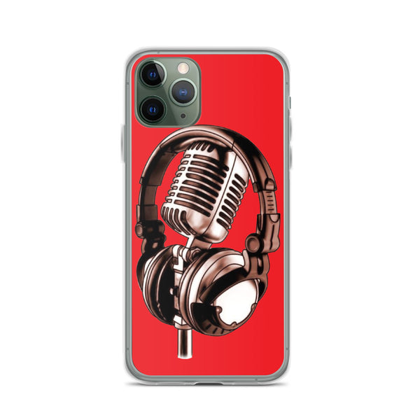 iPhone Case Music Red