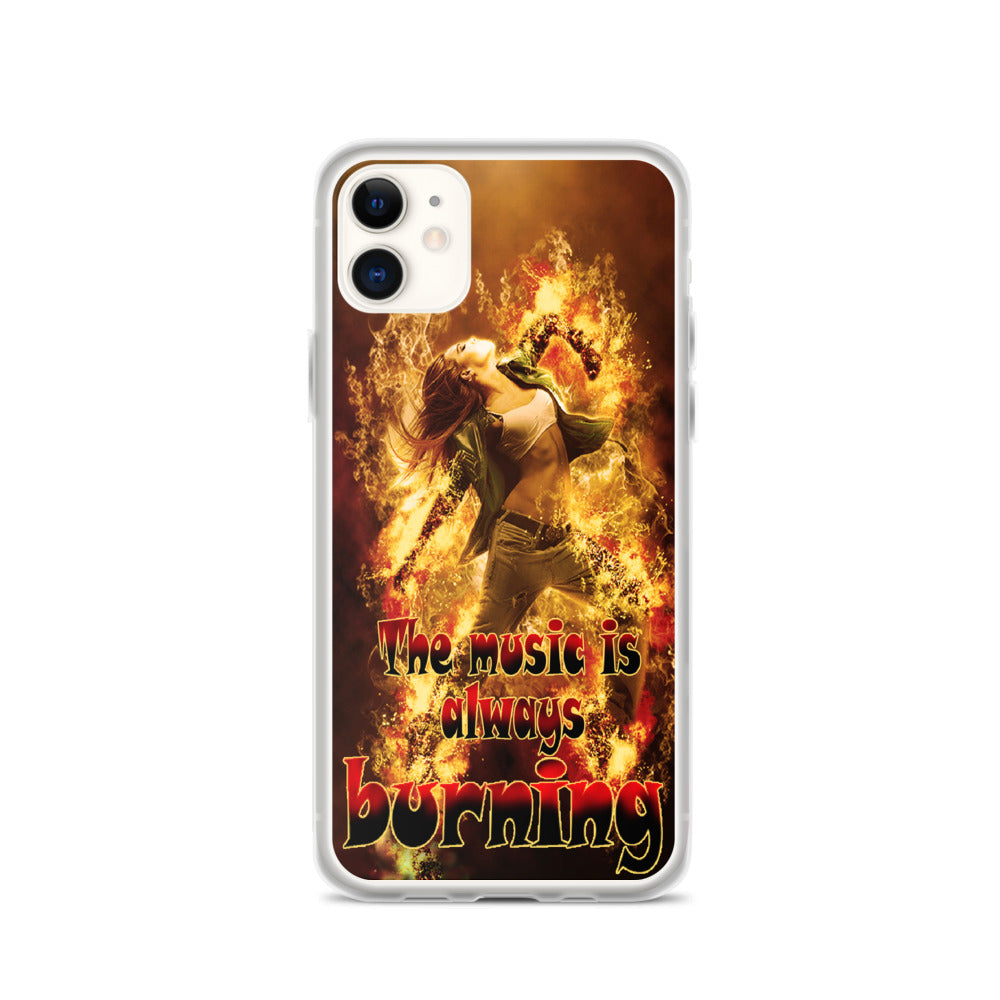 iPhone Case Music Burning