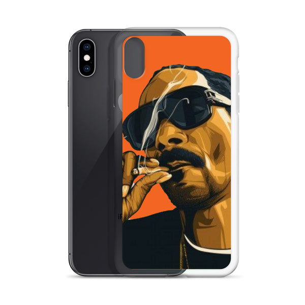 iPhone Case Snoop Dogg Smoke Orange