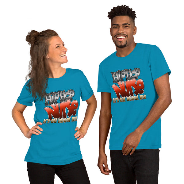 PREMIUM SHORT-SLEEVE UNISEX T-SHIRT HIP HOP NURSE ALL ABOUT ME 2