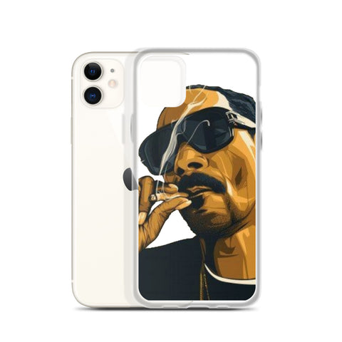 iPhone Case Snoop Dogg Smoke White