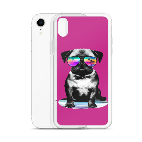 iPhone Case Cool Dog  Purple