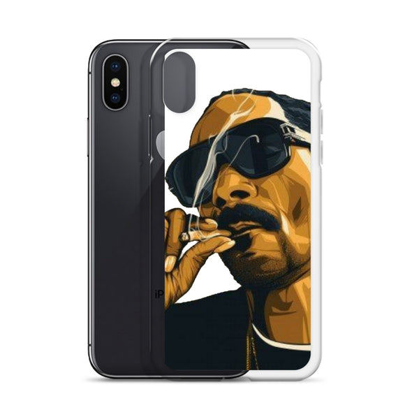 iPhone Case Snoop Dogg Smoke White