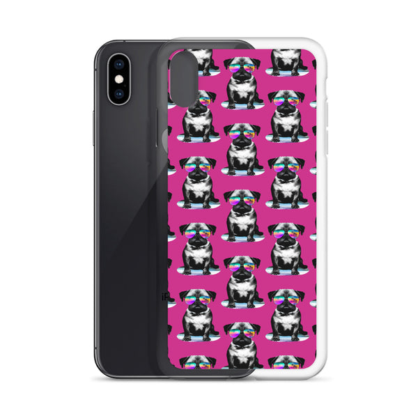 iPhone Case Cool Dogs Purple