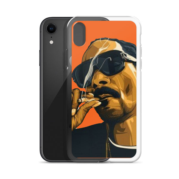 iPhone Case Snoop Dogg Smoke Orange