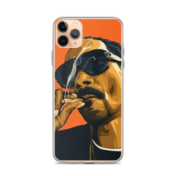 iPhone Case Snoop Dogg Smoke Orange