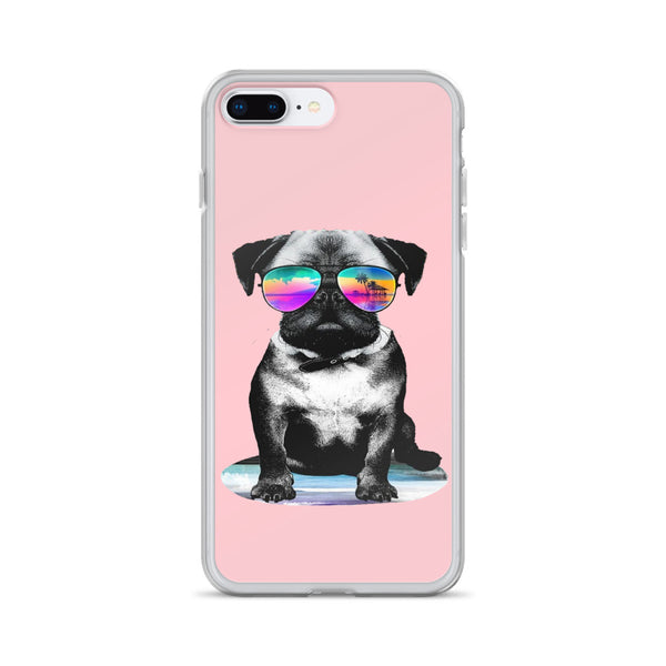 iPhone Case Cool Dog Pink