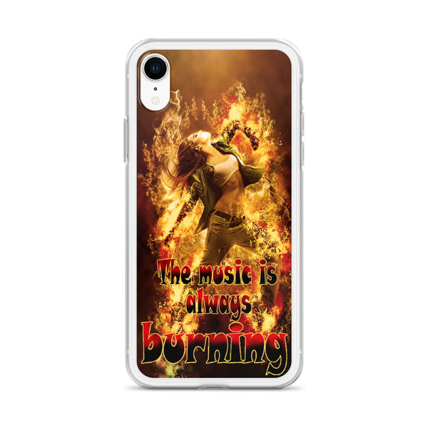 iPhone Case Music Burning