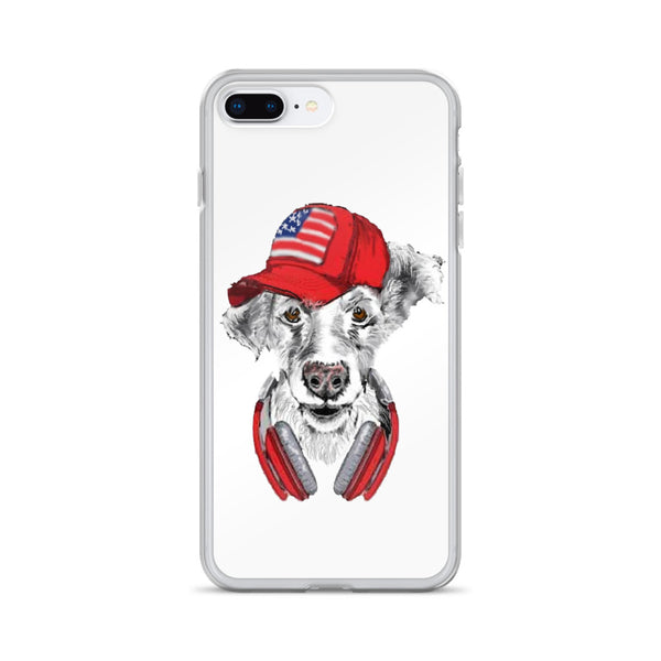 iPhone Case DJ Dog White