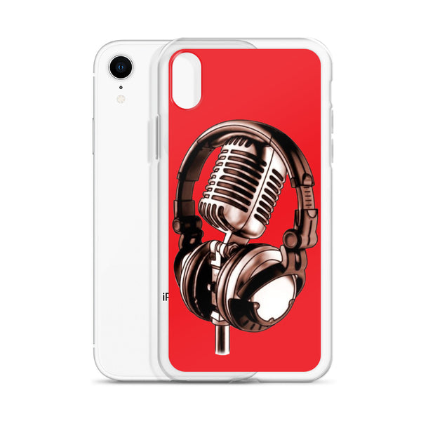 iPhone Case Music Red