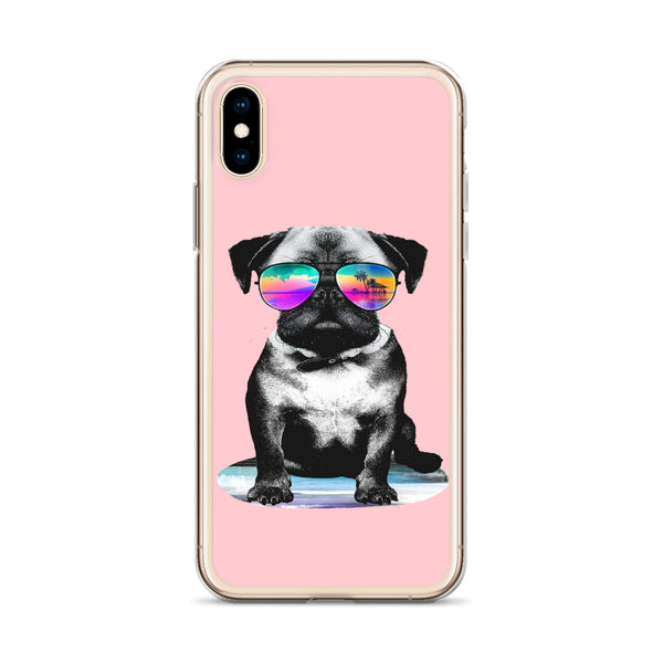 iPhone Case Cool Dog Pink