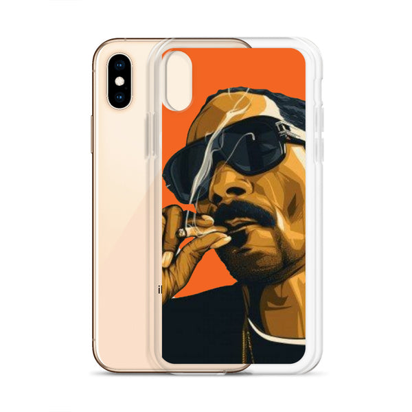 iPhone Case Snoop Dogg Smoke Orange