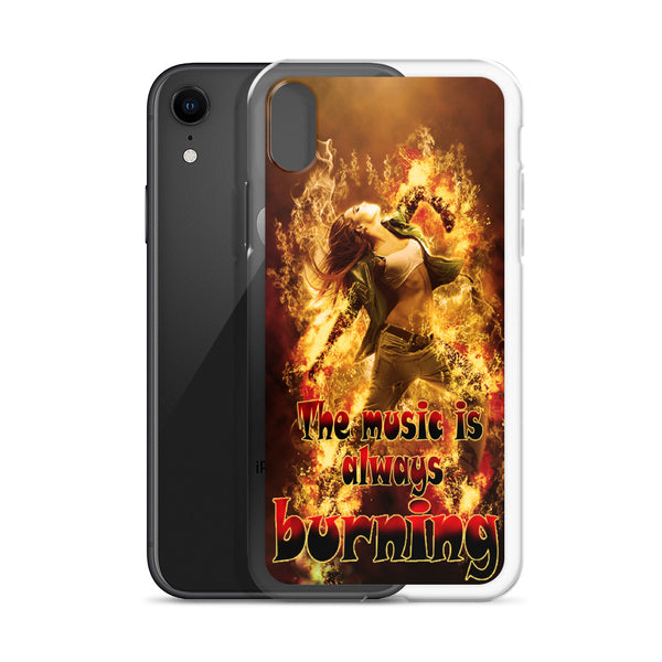 iPhone Case Music Burning