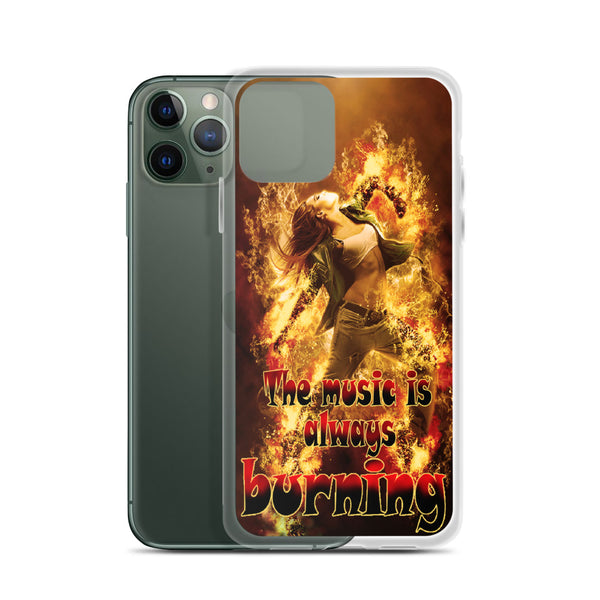 iPhone Case Music Burning