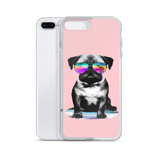 iPhone Case Cool Dog Pink