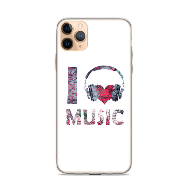 iPhone Case I Love Music