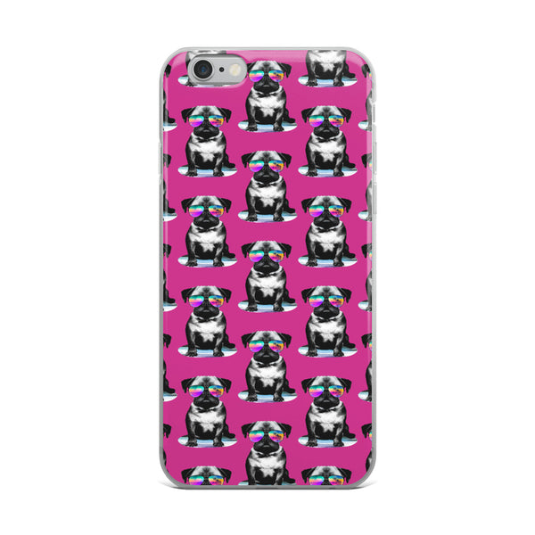 iPhone Case Cool Dogs Purple