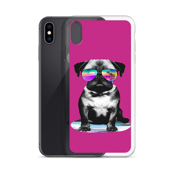 iPhone Case Cool Dog  Purple